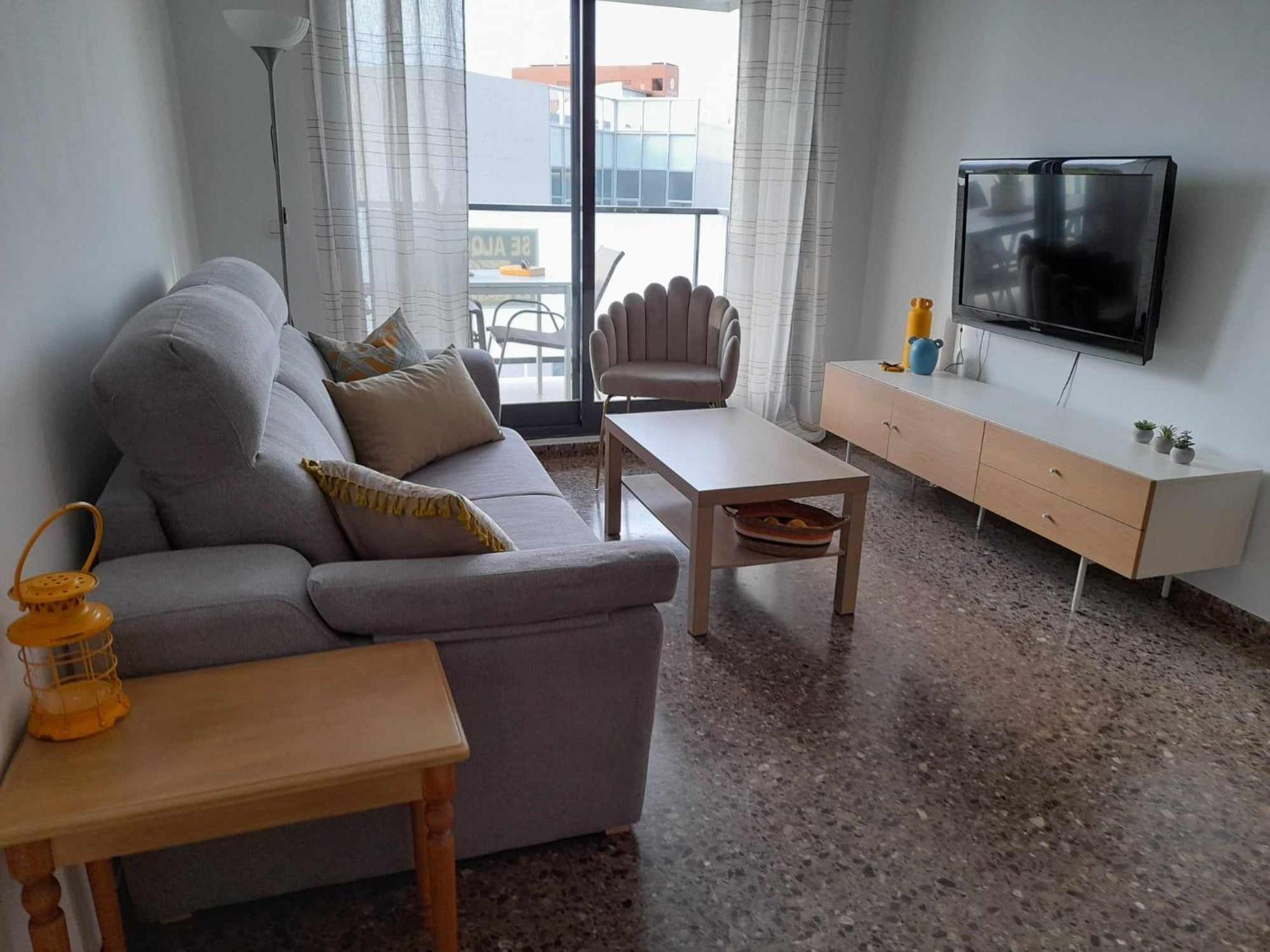 Apartament Ambar Gandia Playa-Grao Con Piscina Parking Ideal Para Familias Екстериор снимка